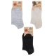 جوراب شیشه ای زنانه پک 3 عددی