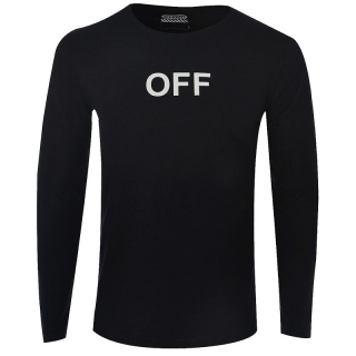 تیشرت آستین بلند مردانه طرح OFF-WHITE