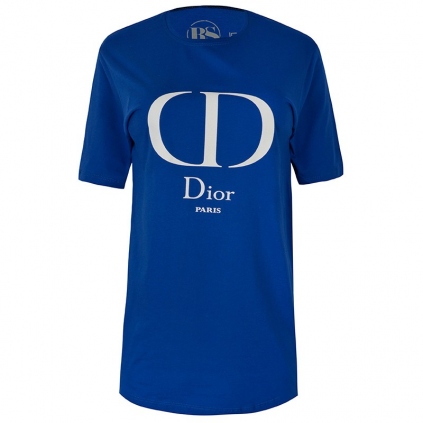تیشرت آستین کوتاه طرح Dior زنانه