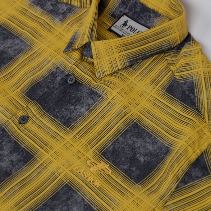 پیراهن چهارخانه مردانه