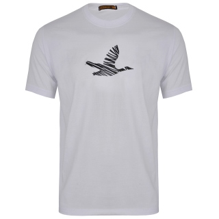 تیشرت طرح پرنده مردانه