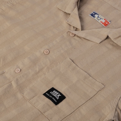 پیراهن کنفی راه راه مردانه