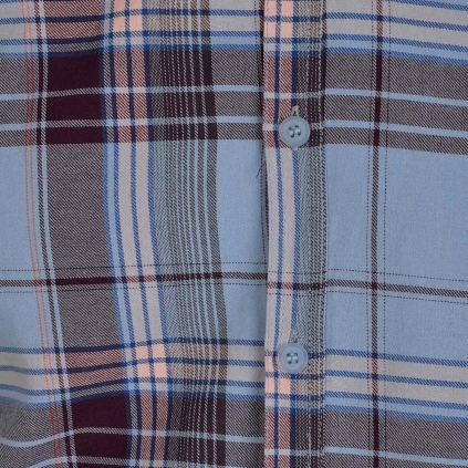 پیراهن چهارخانه کتان