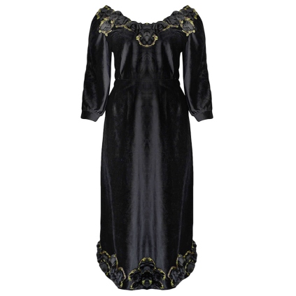 پیراهن مخمل زنانه