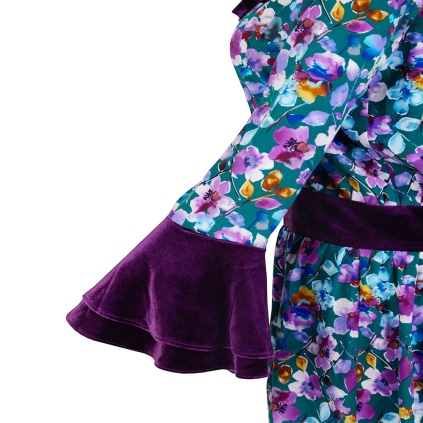 پیراهن یقه چین زنانه