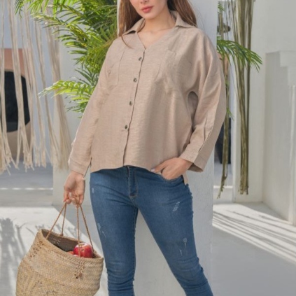 شومیز دو جیب زنانه