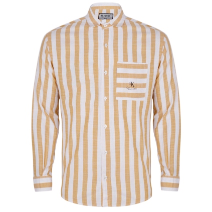 پيراهن آستين بلند پنبه مردانه