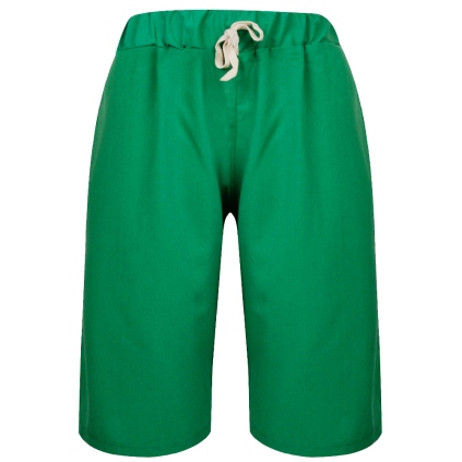 شلوارک لینن کمر کش