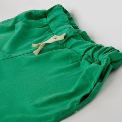 شلوارک لینن کمر کش