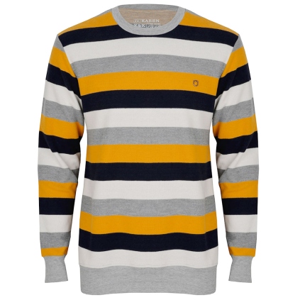 پلیور پنبه راه راه مردانه