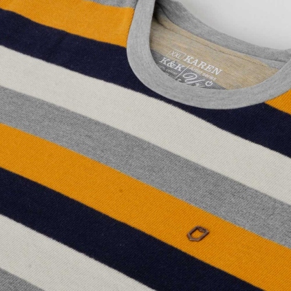 پلیور پنبه راه راه مردانه