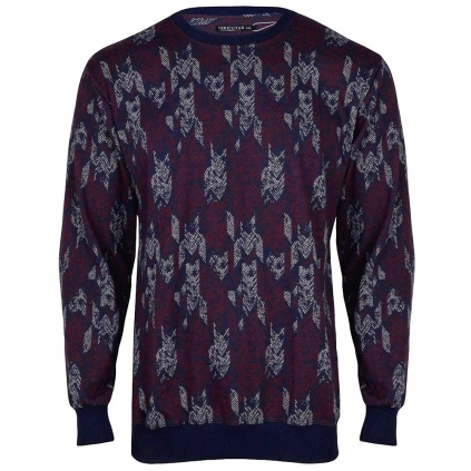 پلیور ژاکارد مردانه