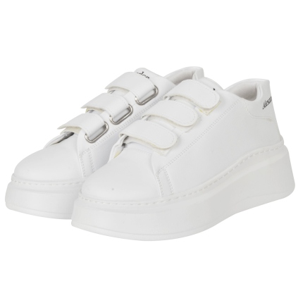 کفش طرح مک کوئین چسبی زنانه