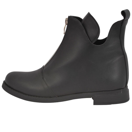 نیم بوت چرم مصنوعی زنانه