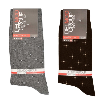 جوراب نخی دلمد بسته دو عددی