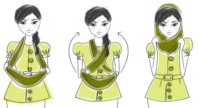 مدل پوشاننده سر